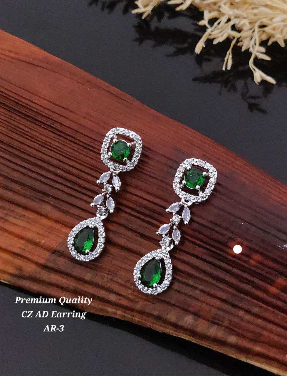 Ynf Brass KESH193 Womens Jewellery Wholesale Fancy Earrings AD Diamond Earring Artificial Earring Manufacturer