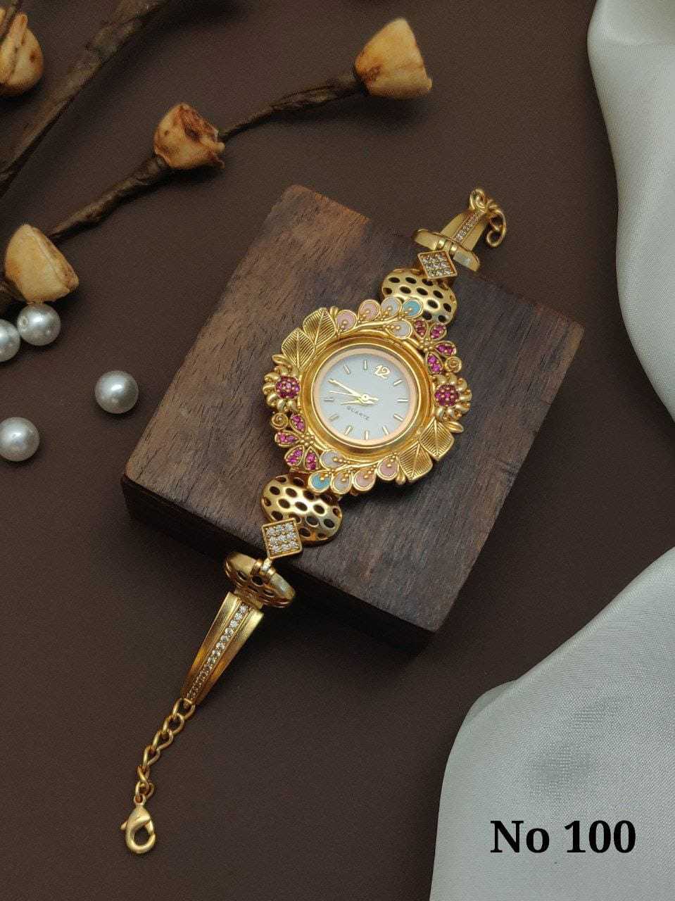 Ynf Brass KESH480 Womens Jewellery Wholesale Traditional Watches Fancy Designer Watches Fashion Wrist Watches Manufacturer