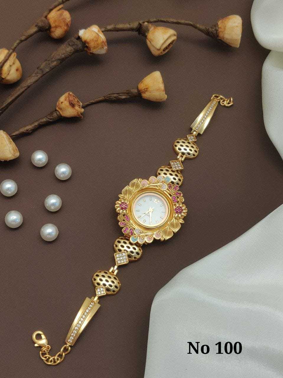 Ynf Brass KESH480 Womens Jewellery Wholesale Traditional Watches Fancy Designer Watches Fashion Wrist Watches Manufacturer