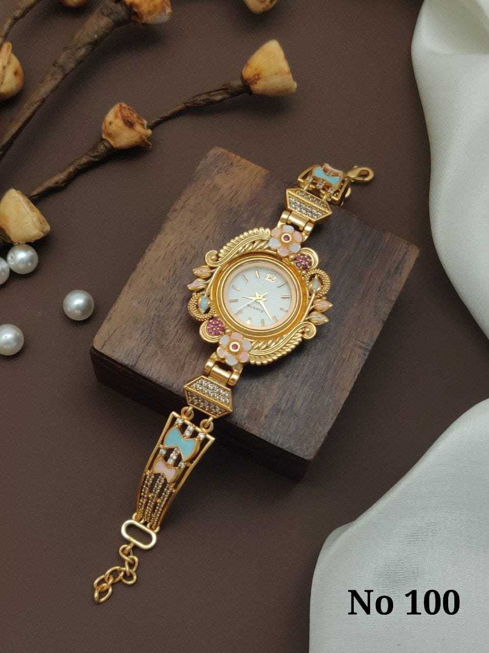 Ynf Brass KESH480 Womens Jewellery Wholesale Traditional Watches Fancy Designer Watches Fashion Wrist Watches Manufacturer