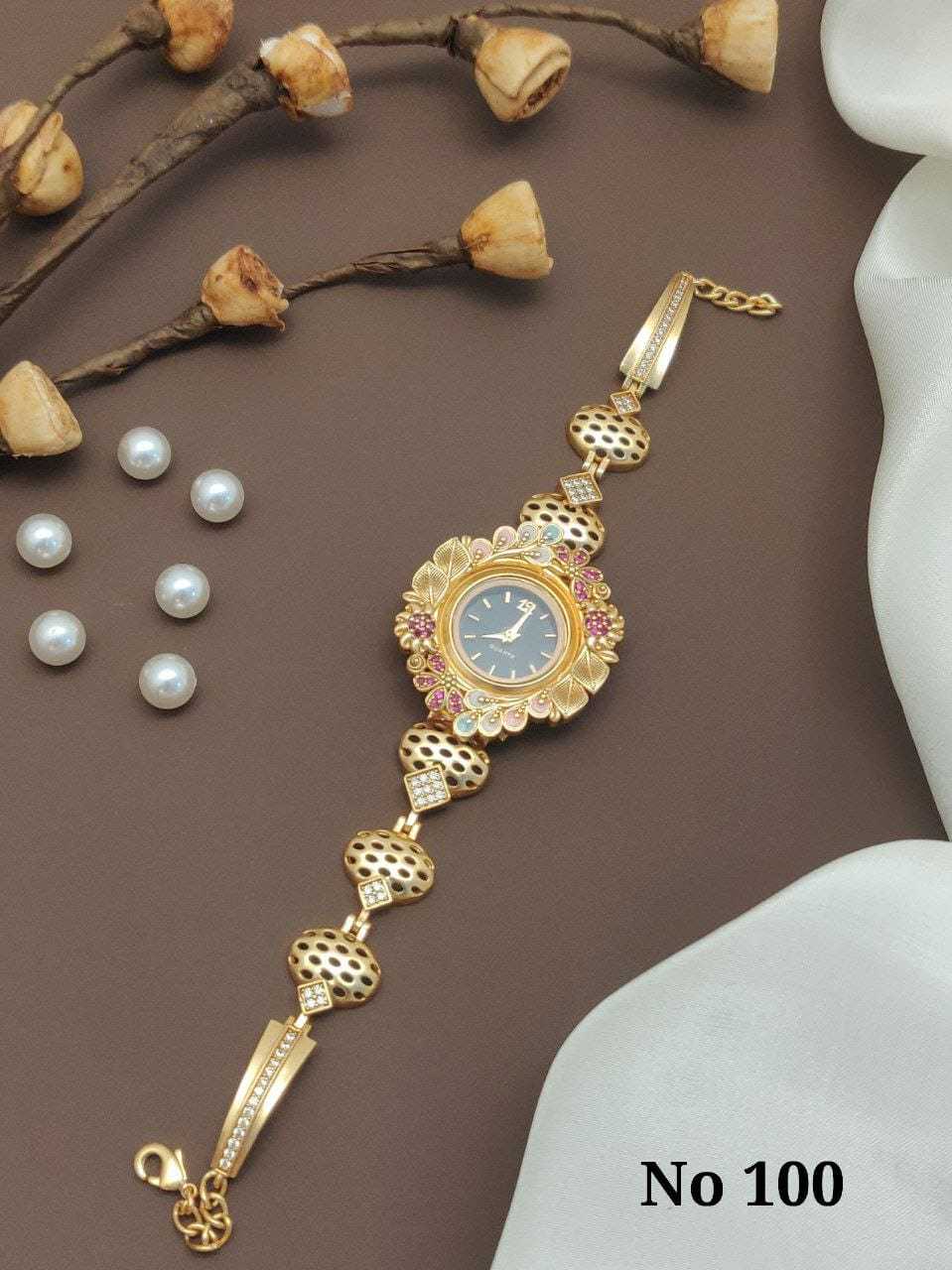Ynf Brass KESH480 Womens Jewellery Wholesale Traditional Watches Fancy Designer Watches Fashion Wrist Watches Manufacturer