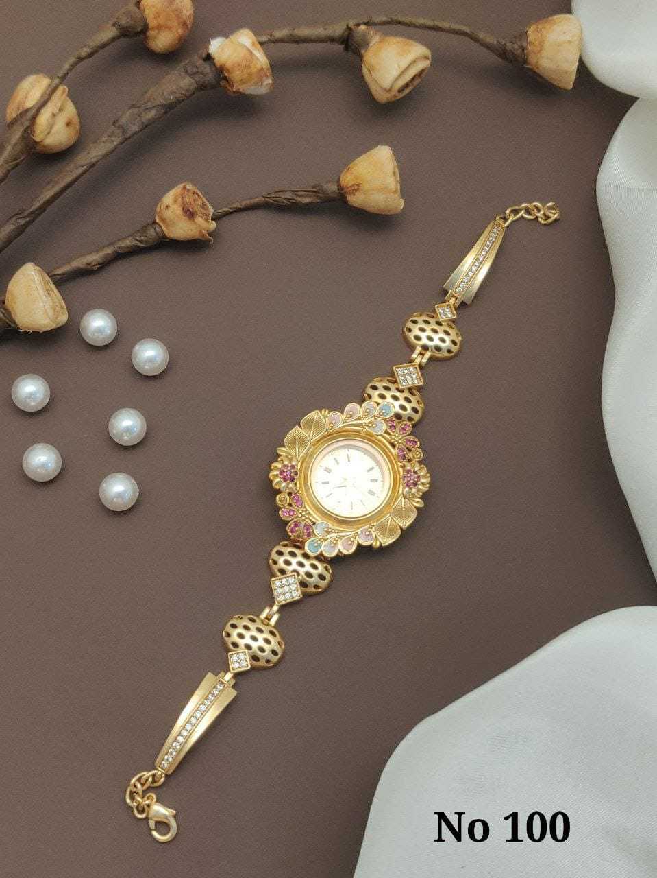 Ynf Brass KESH480 Womens Jewellery Wholesale Traditional Watches Fancy Designer Watches Fashion Wrist Watches Manufacturer