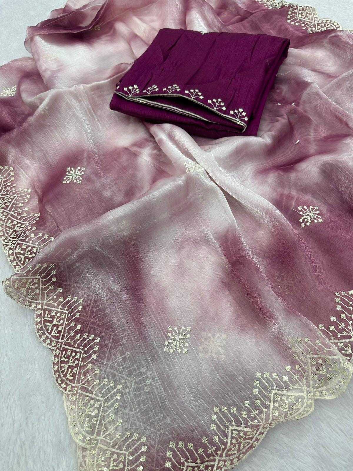 Ynf Burberry Silk KESH114 2695 Sarees Wholesale Designer Sarees Fancy Sarees Embroidered Sarees Manufacturer