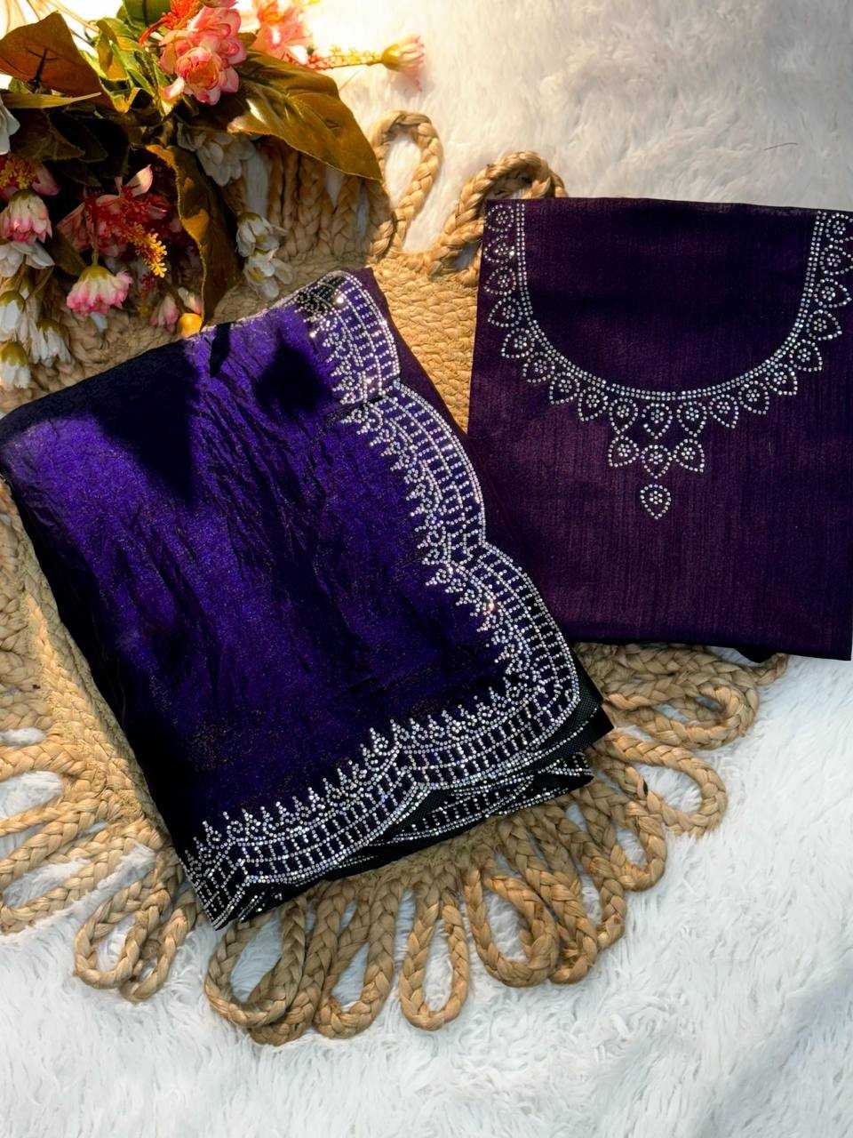 Ynf Burberry Silk KESH556 313 Sarees Wedding Collections Festive Collections Wholesale Swarovski Sarees Silk Sarees Sarees With Blouse Manufacturer