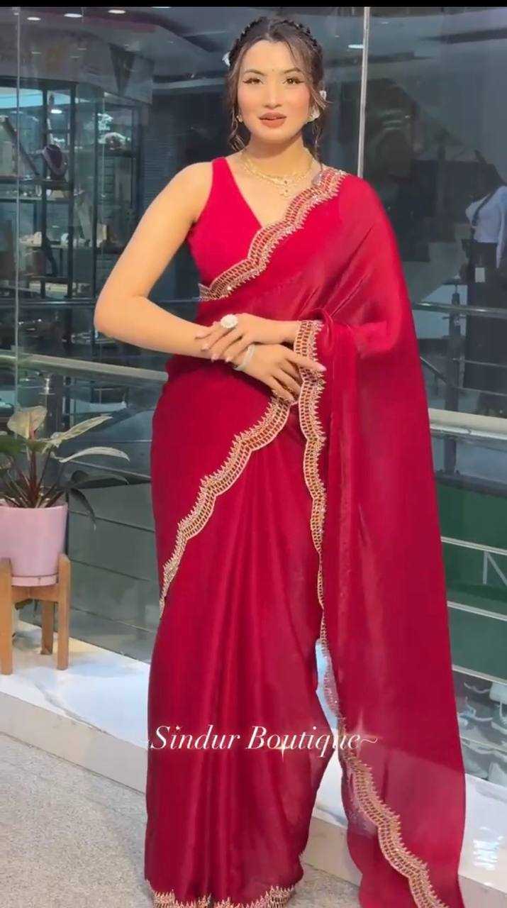 Ynf Burberry Silk KESH556 313 Sarees Wedding Collections Festive Collections Wholesale Swarovski Sarees Silk Sarees Sarees With Blouse Manufacturer