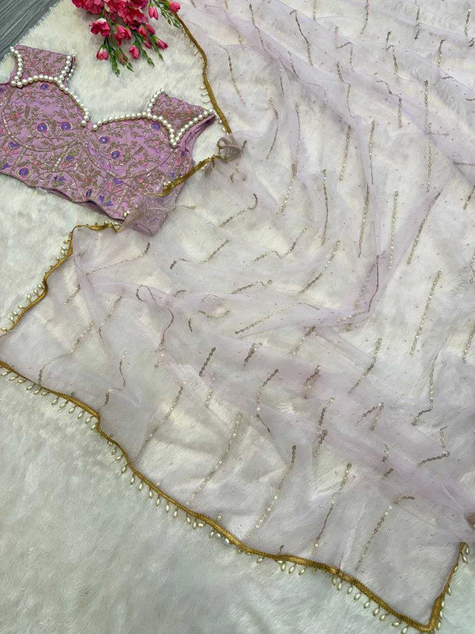 Ynf Butterfly Net KESH508 75 Sarees Wholesale Net Sarees Sequins Work Saree Manufacturer