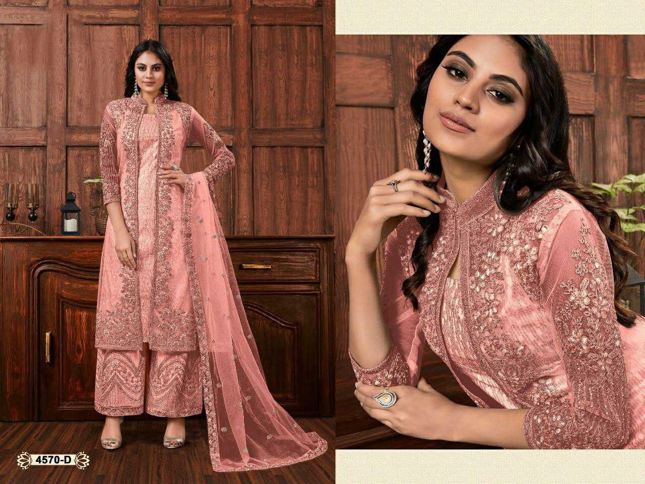 Ynf Butterfly Net RIN131 4570 Kurti Wholesale Kurti Bottom With Dupatta Manufacturer