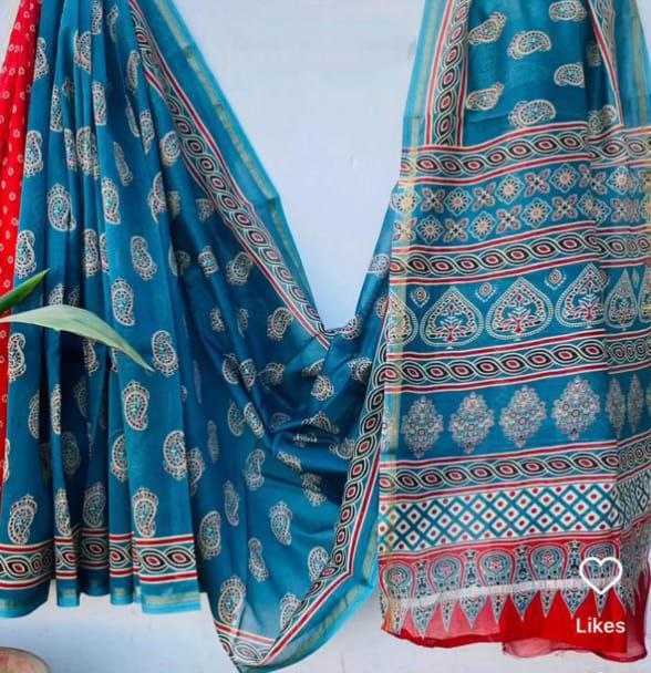 Ynf Chanderi Cotton KESH518 4350 Sarees Wholesale Printed Sarees Chanderi Sarees Office Wear Sarees Manufacturer