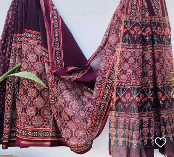Ynf Chanderi Cotton KESH518 4350 Sarees Wholesale Printed Sarees Chanderi Sarees Office Wear Sarees Manufacturer