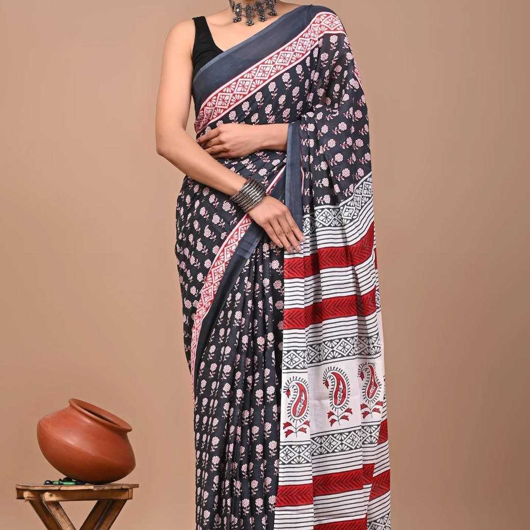 Ynf Chanderi Cotton KESH518 4402 Sarees Wedding Collections Festive Collections Wholesale Printed Sarees Chanderi Sarees Sarees With Blouse Manufacturer
