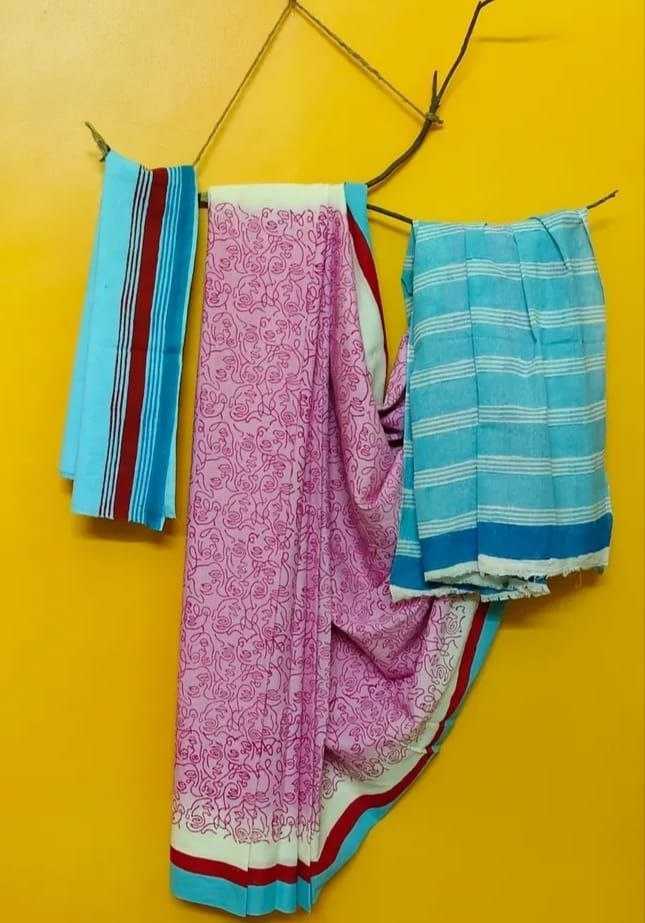 Ynf Chanderi Cotton KESH518 4405 Sarees Wholesale Printed Sarees Cotton Sarees Office Wear Sarees Manufacturer