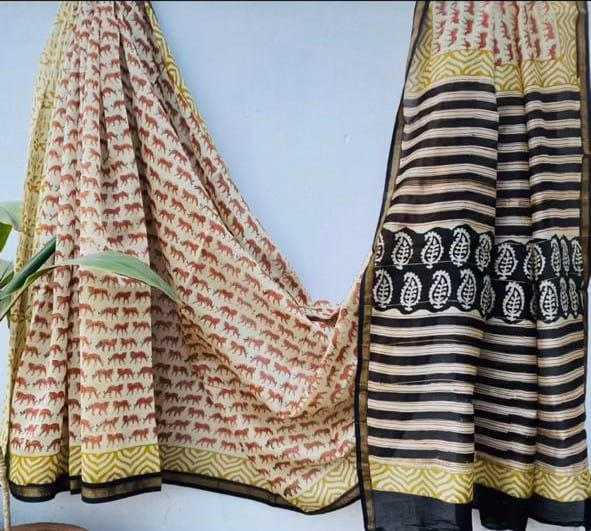 Ynf Chanderi Silk KESH518 4346 Sarees Wholesale Printed Sarees Chanderi Sarees Cotton Sarees Manufacturer