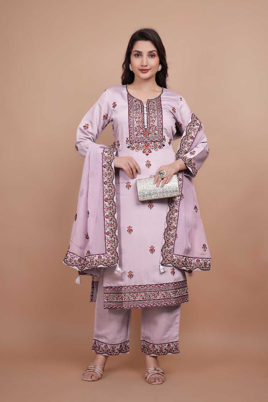 Ynf Chanderi Silk RIN197 4881 Suits & Dresses Wholesale Embroidery Suits Party wear suits Designer Suits Manufacturer