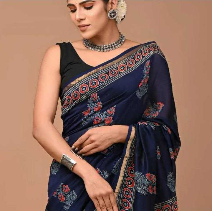 Ynf Chanderi Soft KESH518 4329 Sarees Wholesale Printed Sarees Chanderi Sarees Cotton Sarees Manufacturer