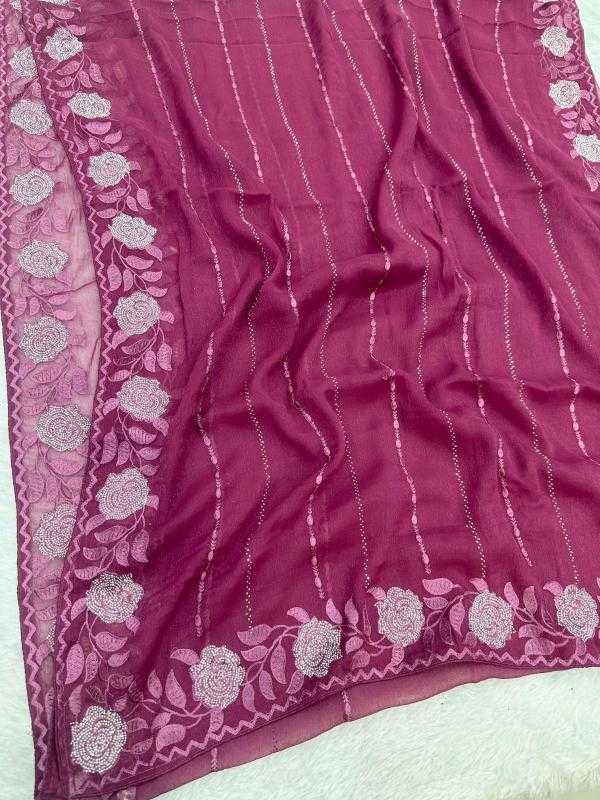 Ynf Chiffon KESH114 2156 Sarees Wholesale Designer Sarees Stone Work Saree Traditional Sarees Manufacturer