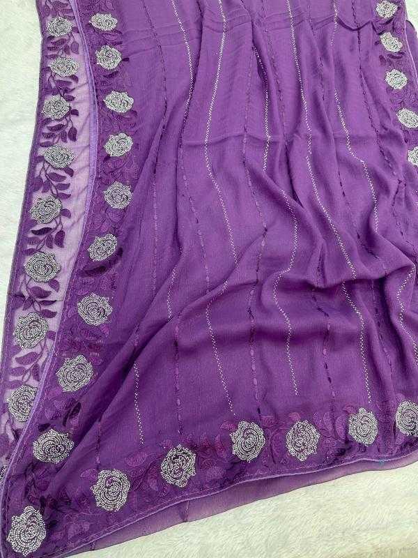Ynf Chiffon KESH114 2156 Sarees Wholesale Designer Sarees Stone Work Saree Traditional Sarees Manufacturer