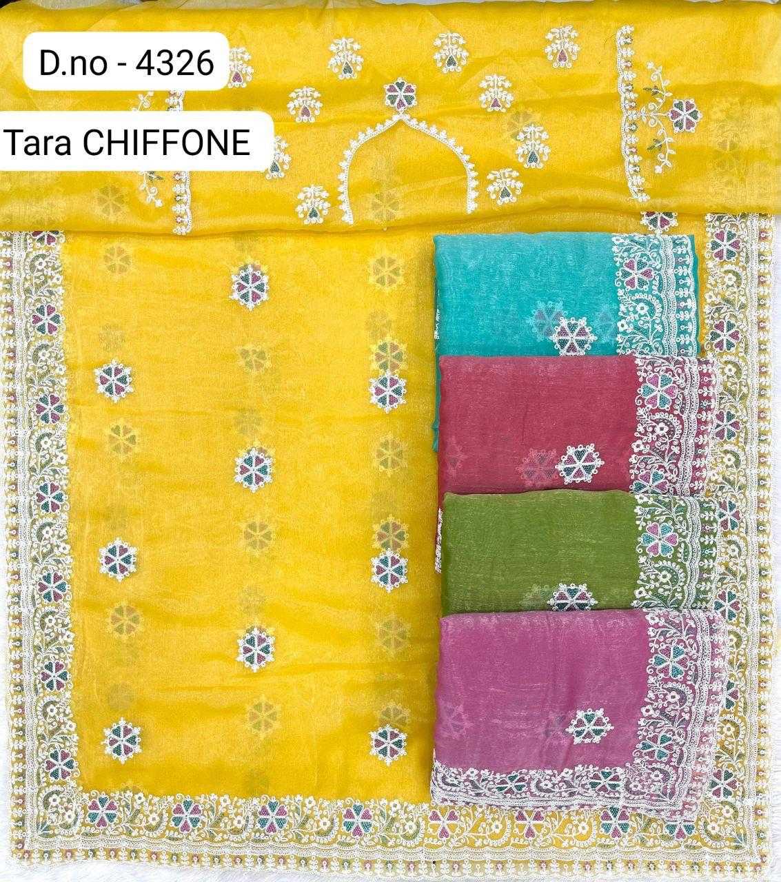 Ynf Chiffon KESH114 4326 Sarees Wedding Collections Wholesale Chiffon Sarees Zari Border Sarees Haldi Outfits Manufacturer