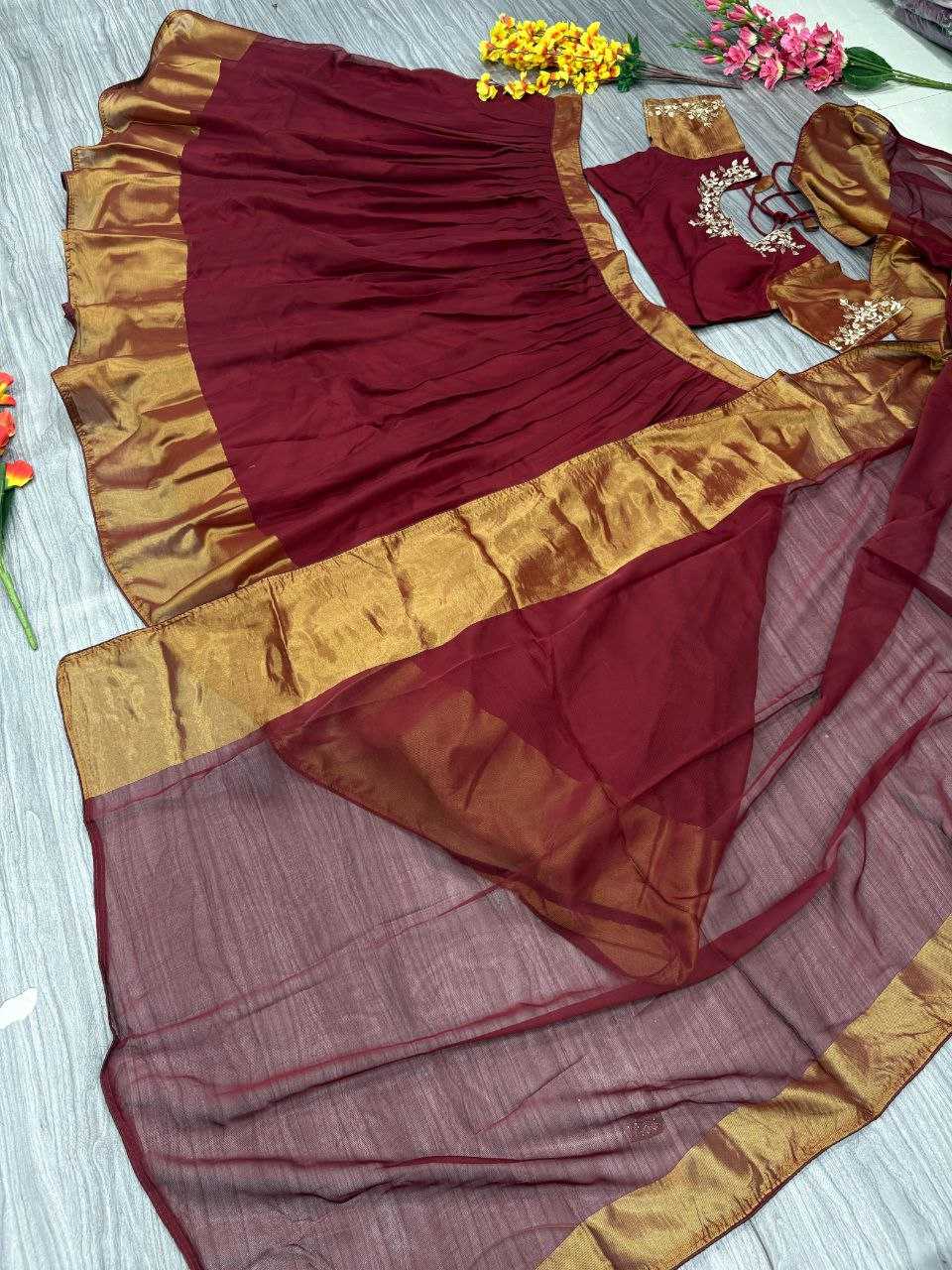 Ynf Chiffon KESH508 1042 Lehengas Wholesale Fancy Lehenga Traditional Lehenga Silk Lehenga Manufacturer