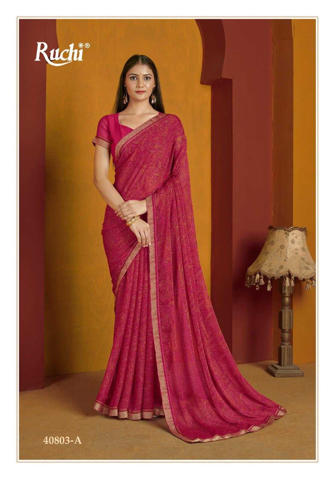 Ynf Chiffon KESH522 128 Sarees Wholesale Chiffon Sarees Manufacturer