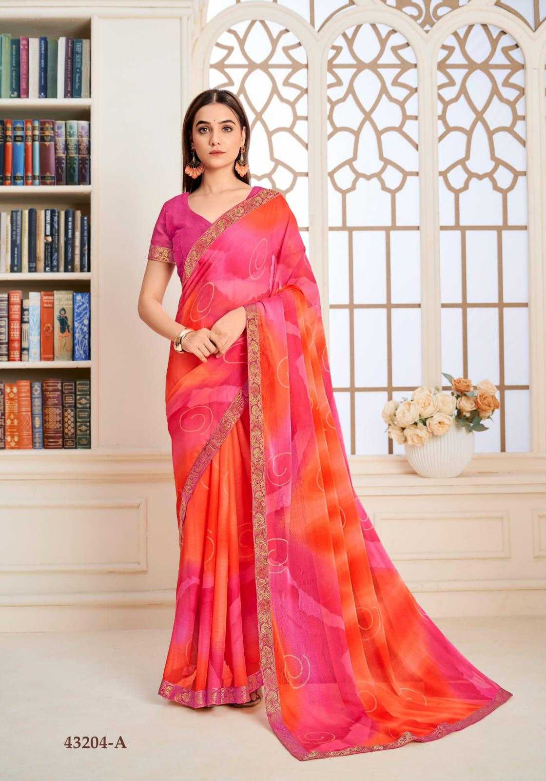 Ynf Chiffon KESH522 129 Sarees Wholesale Printed Sarees Chiffon Sarees Manufacturer