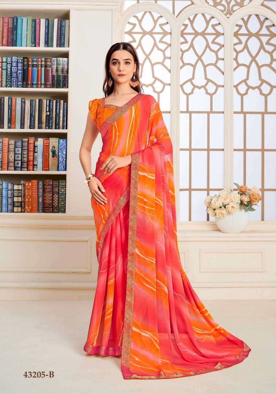 Ynf Chiffon KESH522 129 Sarees Wholesale Printed Sarees Chiffon Sarees Manufacturer