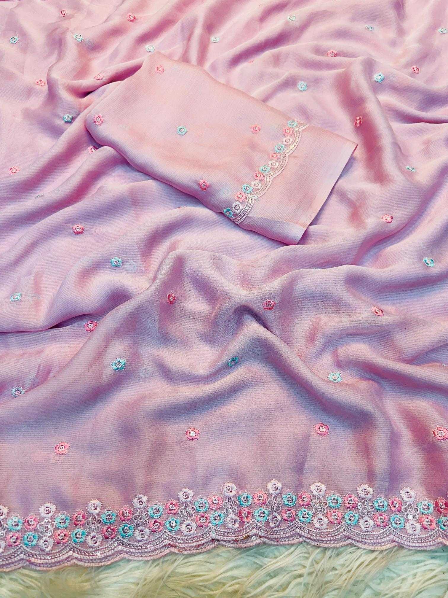 Ynf Chiffon RIN198 LOVE BITE Silk Sarees Wholesale Soft Silk Sarees Designer Silk Sarees Embroidered Silk Sarees Manufacturer