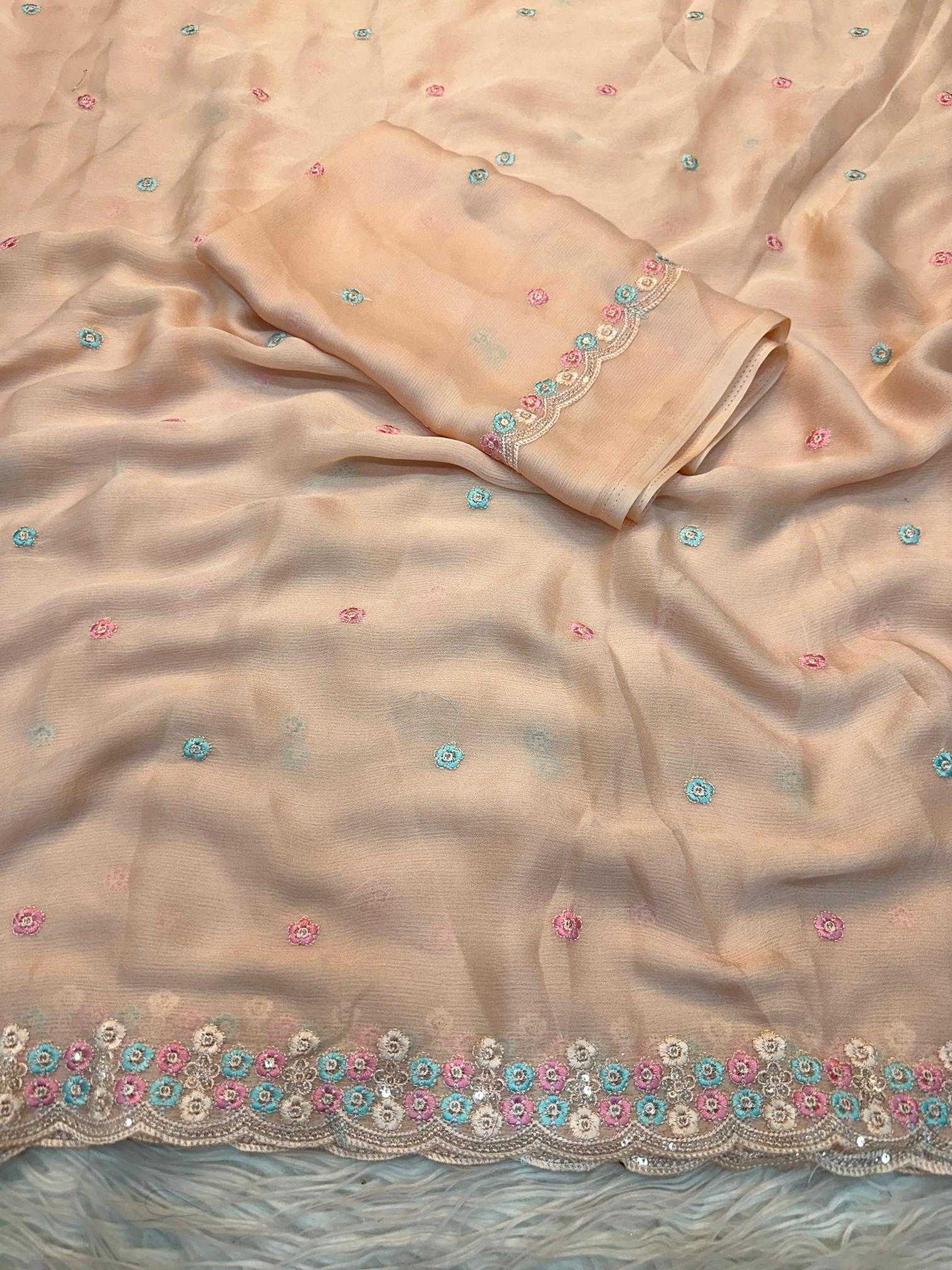Ynf Chiffon RIN198 LOVE BITE Silk Sarees Wholesale Soft Silk Sarees Designer Silk Sarees Embroidered Silk Sarees Manufacturer