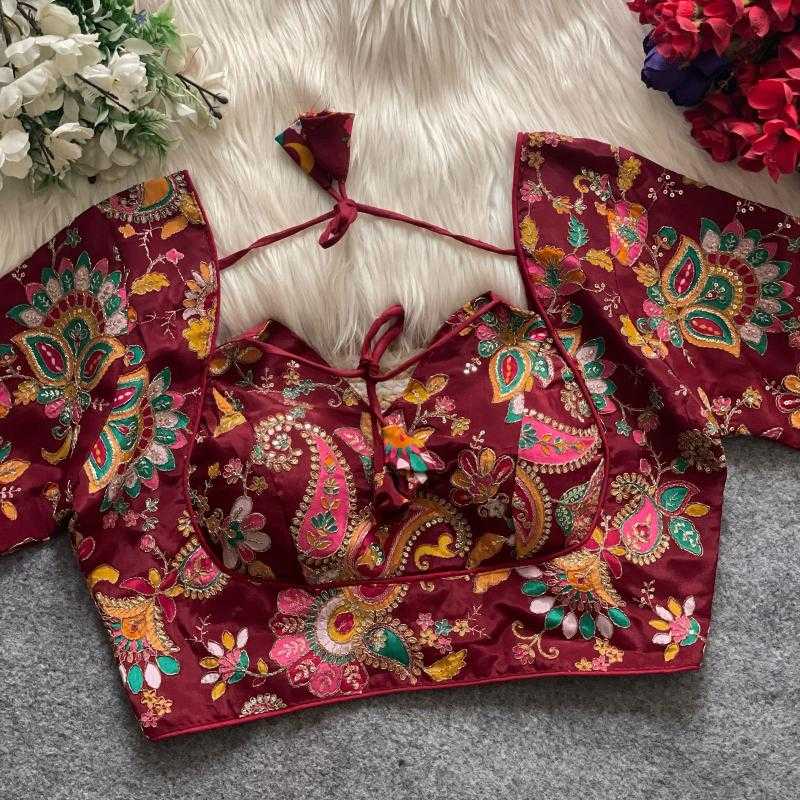 Ynf Chinon KESH426 Position Readymade Blouses Wholesale Printed Blouse Designer Blouse Party Wear Blouse Manufacturer