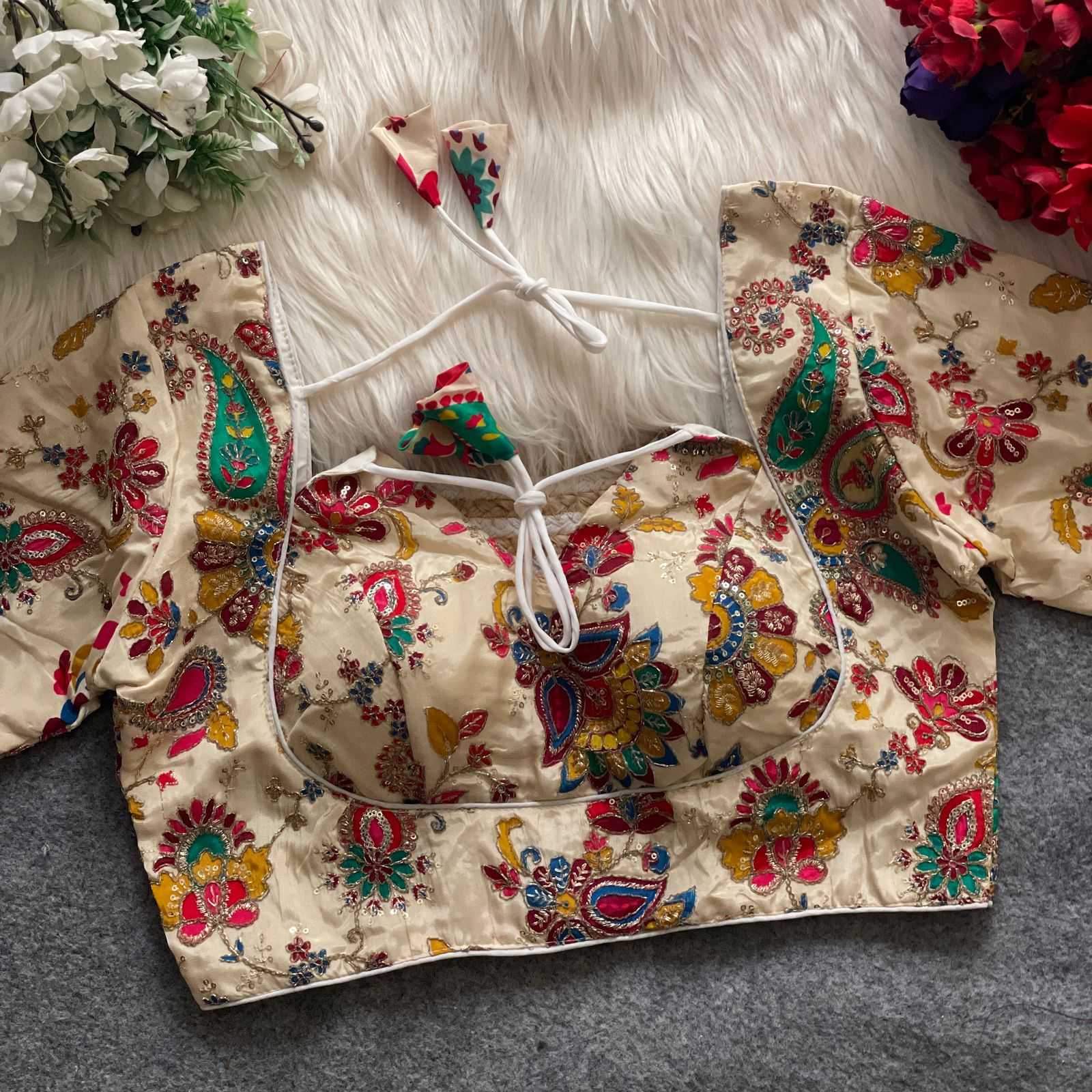 Ynf Chinon KESH426 Position Readymade Blouses Wholesale Printed Blouse Designer Blouse Party Wear Blouse Manufacturer