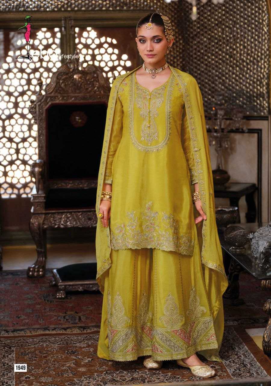 Ynf Chinon KESH530 Chalini Suits & Dresses Wholesale Sharara Salwar Suits Embroidery Suits Wedding Suits Manufacturer