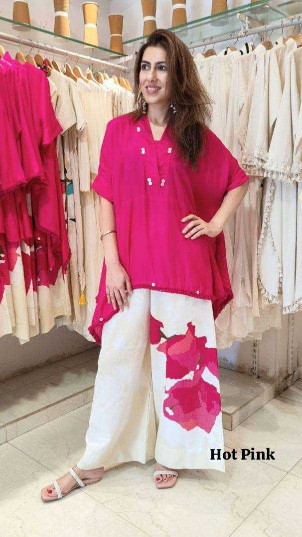 Ynf Chinon KESH531 1036 Kurti Wholesale Party Wear Kurtis Kaftan Kurtis Kurti With Palazzo Manufacturer
