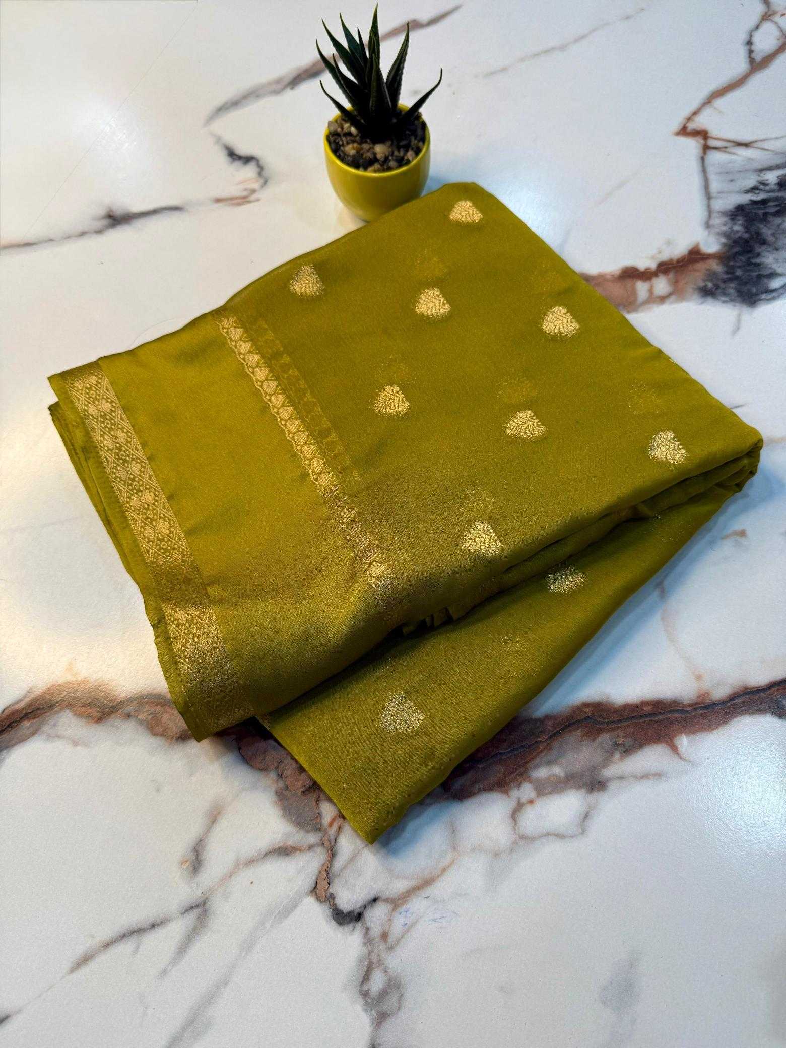 Ynf Chinon RIN178 LAADO Sarees Wholesale Designer Sarees Traditional Sarees Zari Sarees Manufacturer