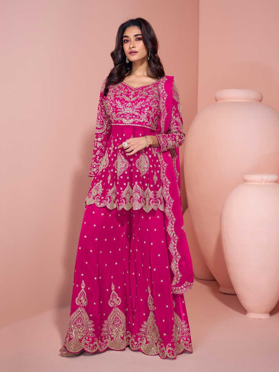 Ynf Chinon RIN197 4861 Suits & Dresses Wholesale Party wear suits Bridal Suits Designer Suits Manufacturer