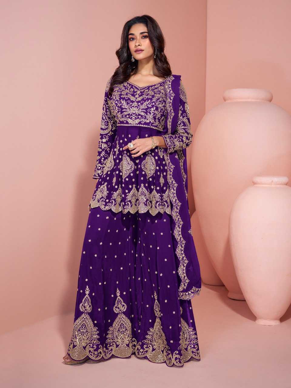 Ynf Chinon RIN197 4861 Suits & Dresses Wholesale Party wear suits Bridal Suits Designer Suits Manufacturer