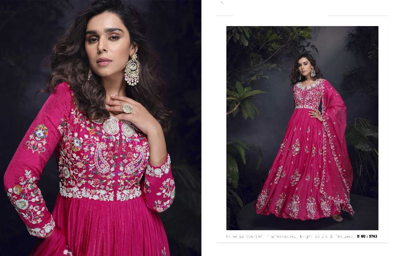 Ynf Chinon RIN197 4927 Suits & Dresses Wholesale Embroidery Suits Wedding Suits Bridal Suits Manufacturer