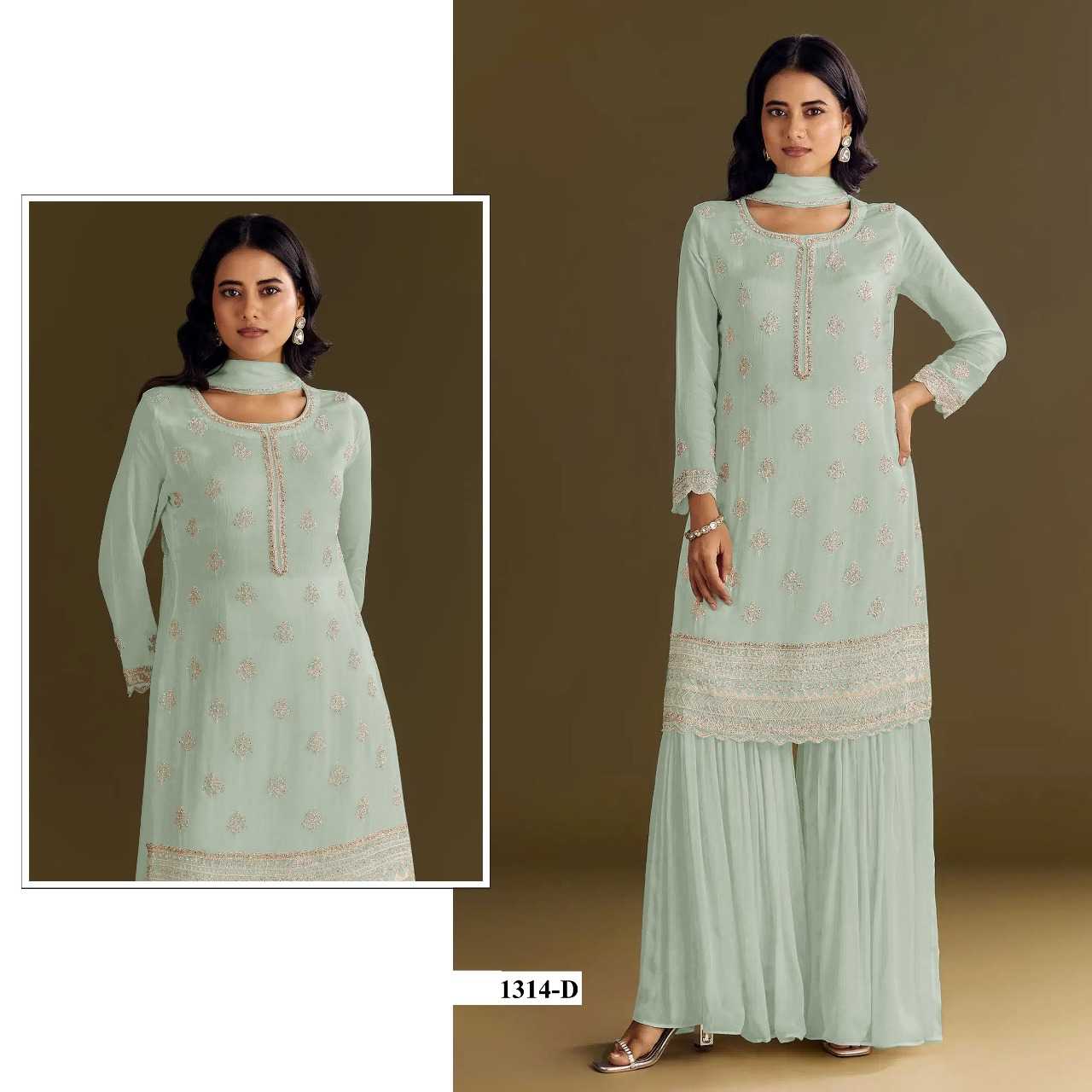 Ynf Chinon RIN197 4970 Suits & Dresses Wholesale Party wear suits Bridal Suits Designer Suits Manufacturer