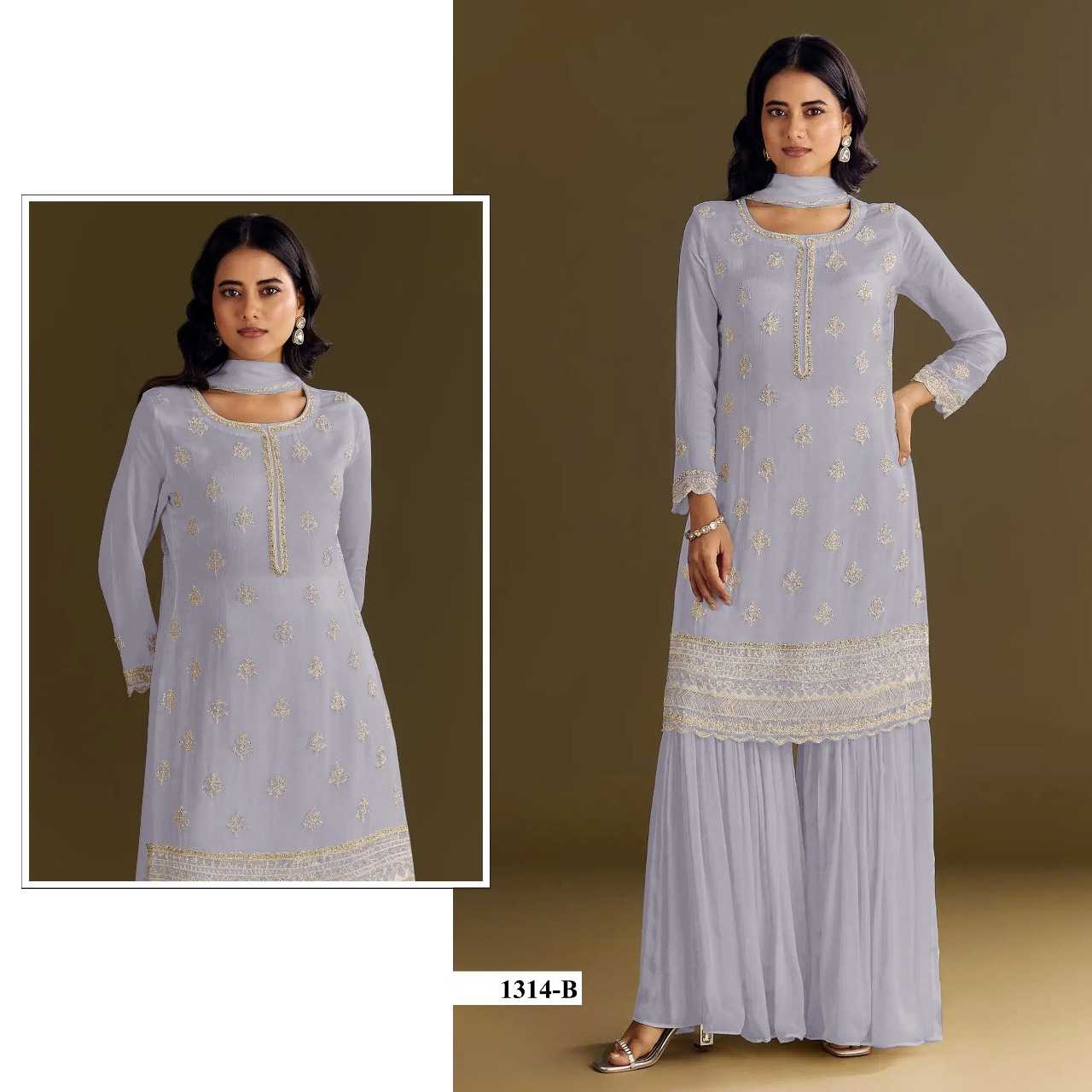 Ynf Chinon RIN197 4970 Suits & Dresses Wholesale Party wear suits Bridal Suits Designer Suits Manufacturer