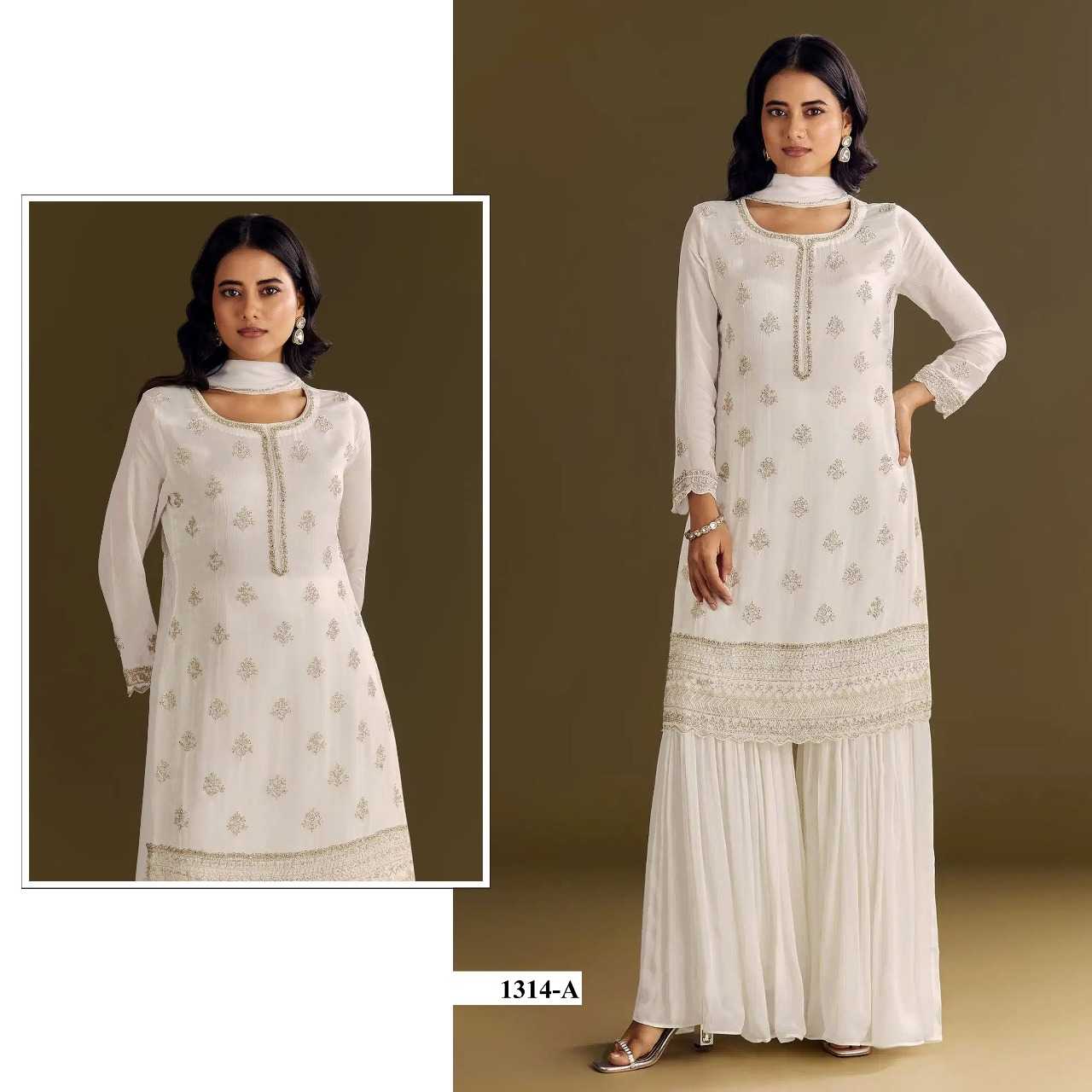 Ynf Chinon RIN197 4970 Suits & Dresses Wholesale Party wear suits Bridal Suits Designer Suits Manufacturer