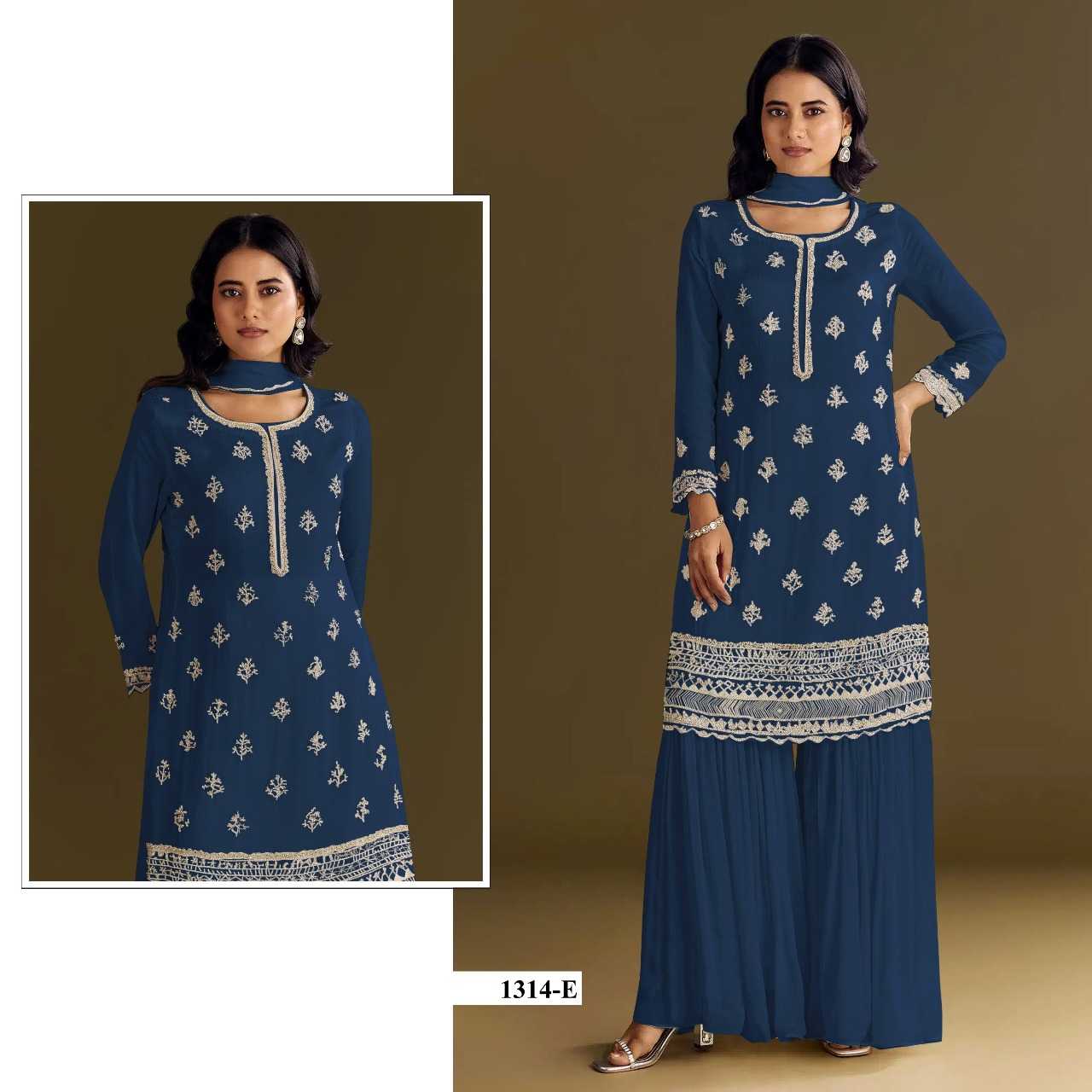 Ynf Chinon RIN197 4970 Suits & Dresses Wholesale Party wear suits Bridal Suits Designer Suits Manufacturer