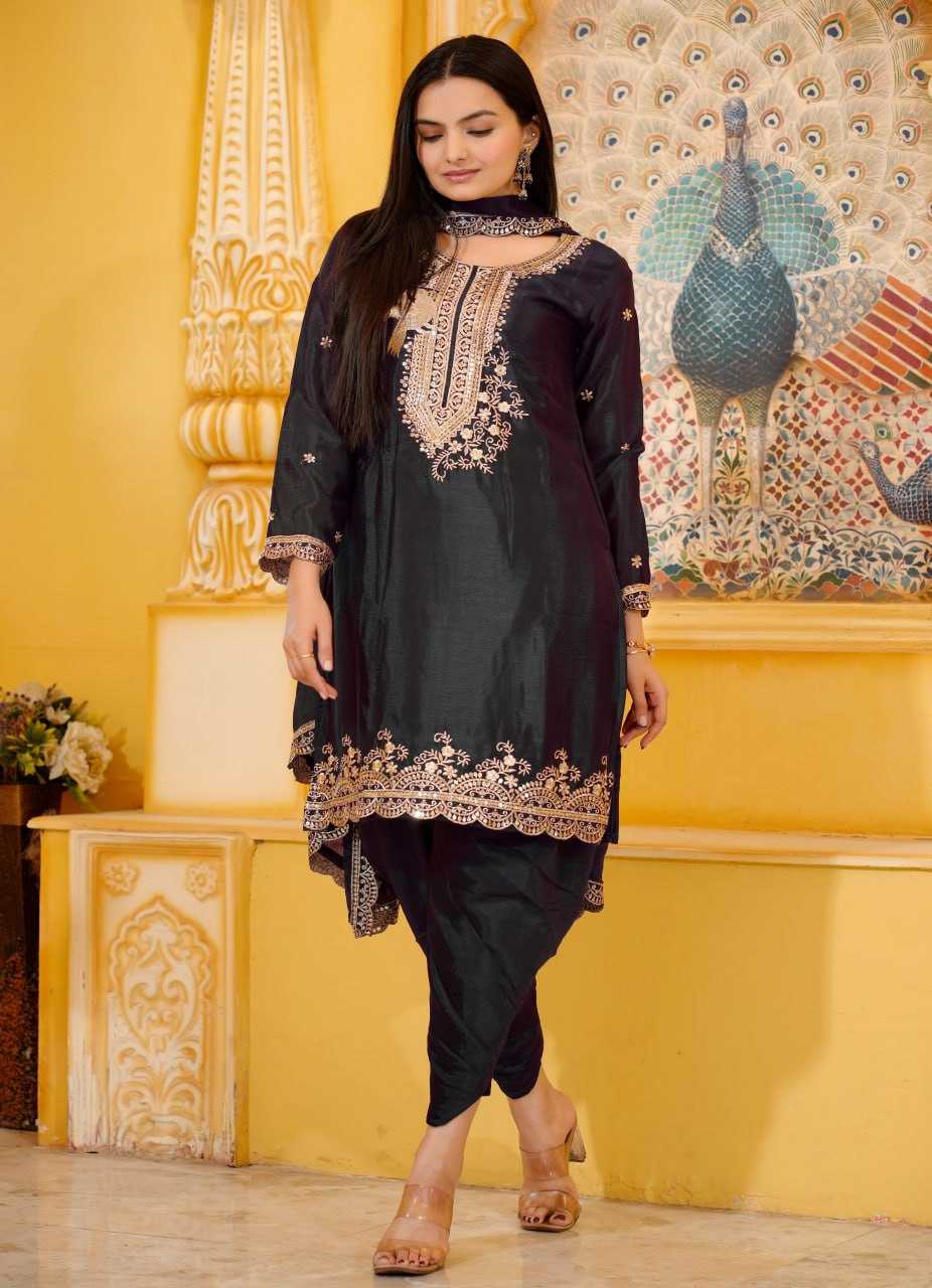 Ynf Chinon RIN232 21 Suits & Dresses Wholesale Embroidery Suits Patiala Suits Ladies Salwar Suits Manufacturer