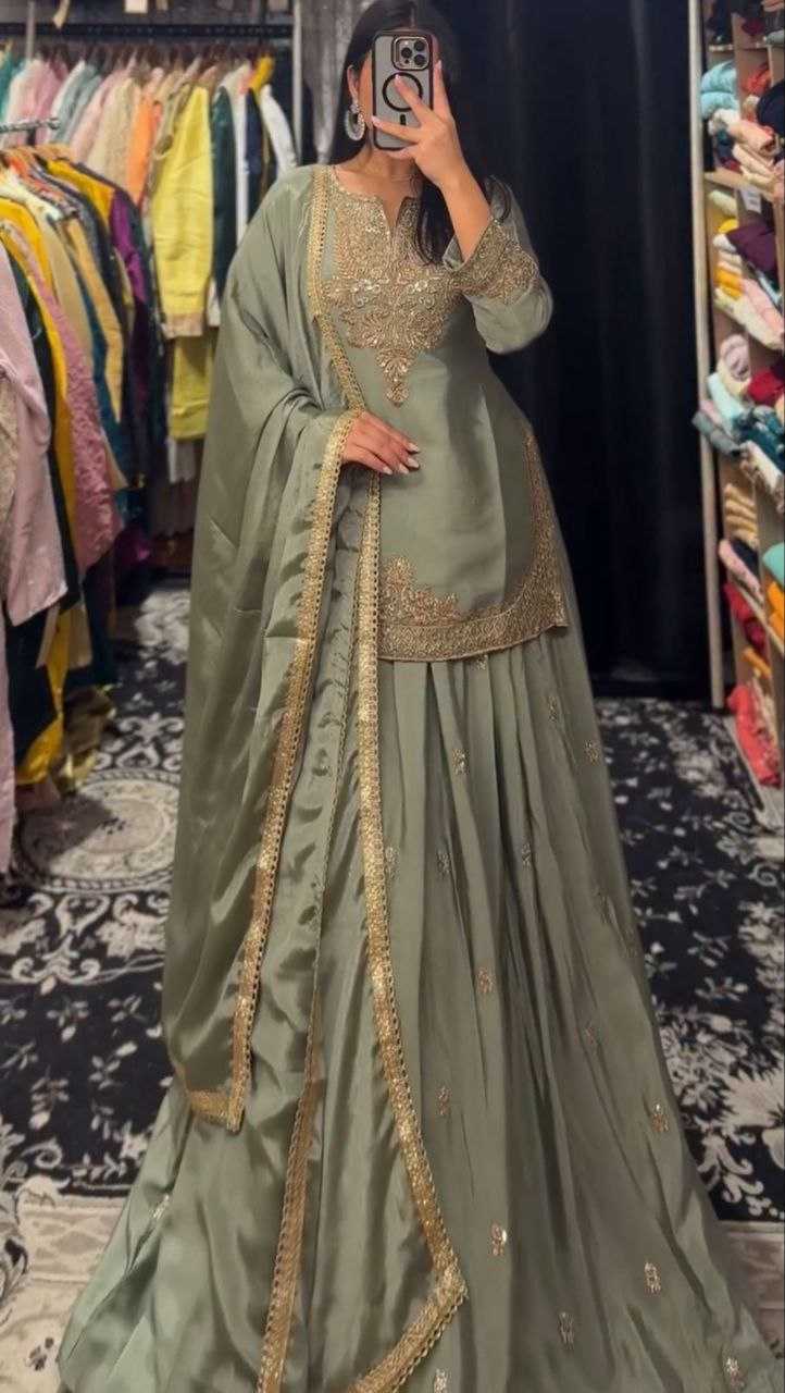 Ynf Chinon Silk KESH158 6005 Lehengas Wholesale Designer Lehenga Fancy Lehenga Traditional Lehenga Manufacturer