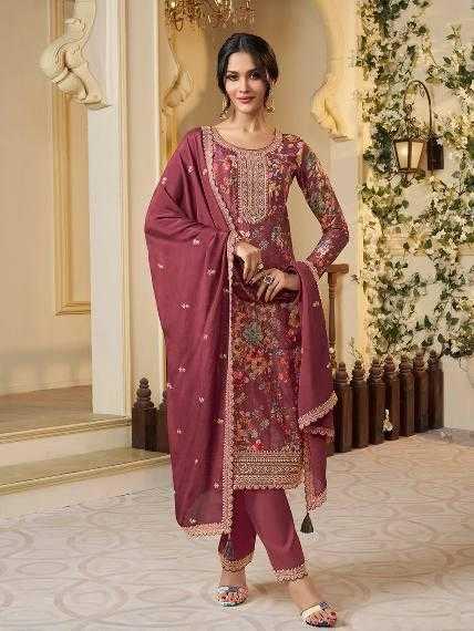 Ynf Chinon Silk KESH159 1353 Suits & Dresses Wholesale Ladies Suits Embroidery Suits Ladies Salwar Suits Manufacturer