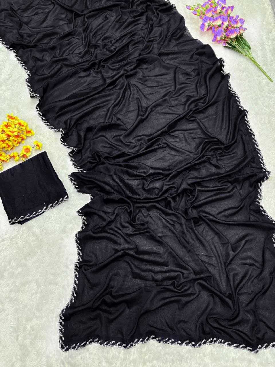 Ynf Chinon KESH508 74 Sarees Wholesale Designer Sarees Party Wear Sarees Traditional Sarees Manufacturer