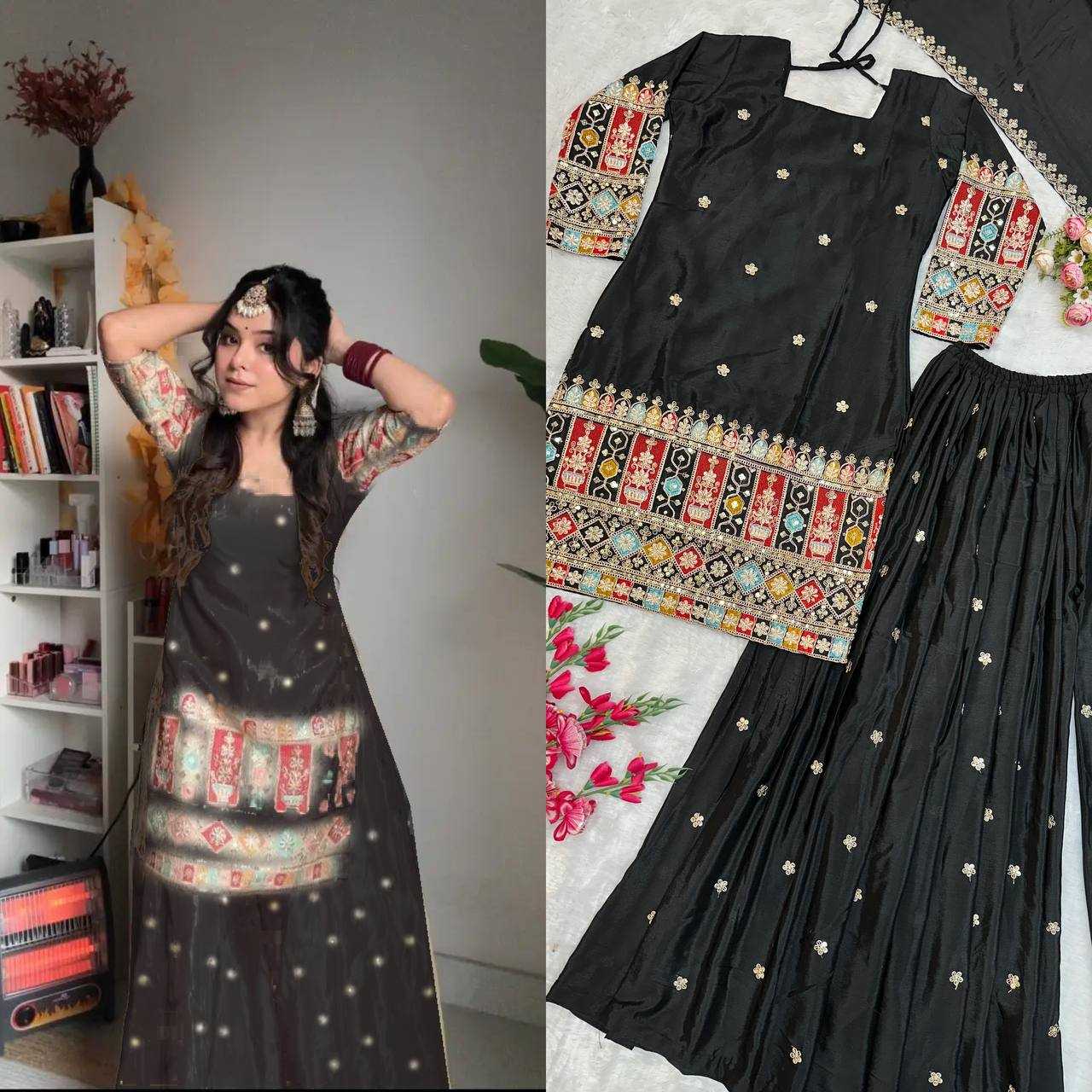 Ynf Chinon Silk KESH523 242 Suits & Dresses Wholesale Ladies Suits Embroidery Suits Designer Suits Manufacturer