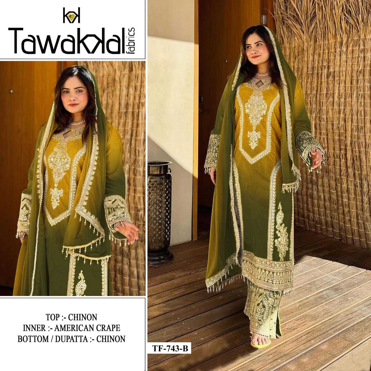 Ynf Chinon Silk RIN131 743 Suits & Dresses Wholesale Ladies Suits Kashmiri Suits Embroidery Suits Palazzo Suit Wedding Suits Manufacturer
