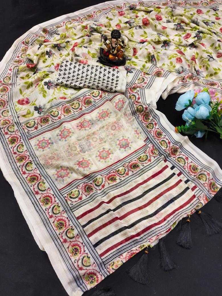 Ynf Chinon Silk RIN183 BASANTI-2 Silk Sarees Wholesale Traditional Silk Sarees Printed Silk Saree Designer Silk Sarees Manufacturer