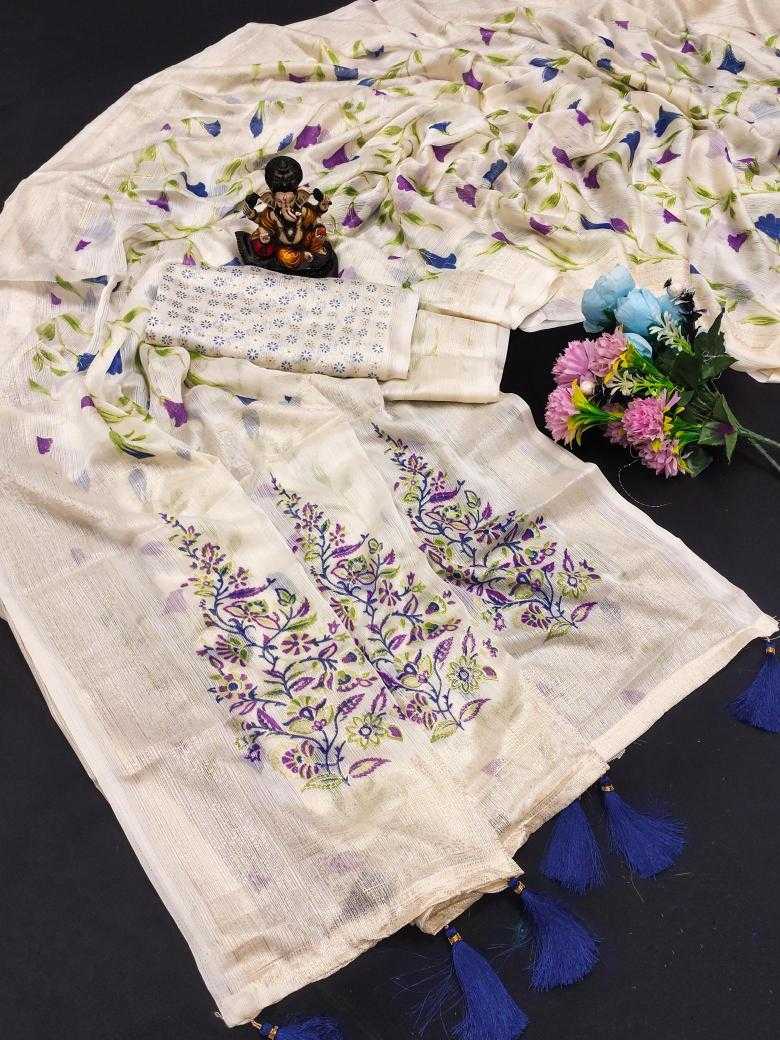 Ynf Chinon Silk RIN183 BASANTI-3 Silk Sarees Festive Collections Wholesale Printed Silk Saree Designer Silk Sarees Onam Collections Manufacturer