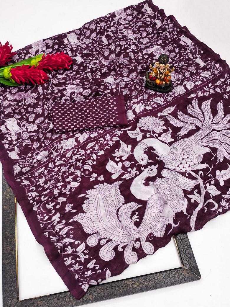 Ynf Chinon Silk RIN183 BRIJA Silk Sarees Wholesale Printed Silk Saree Designer Silk Sarees Lightweight Silk Sarees Manufacturer