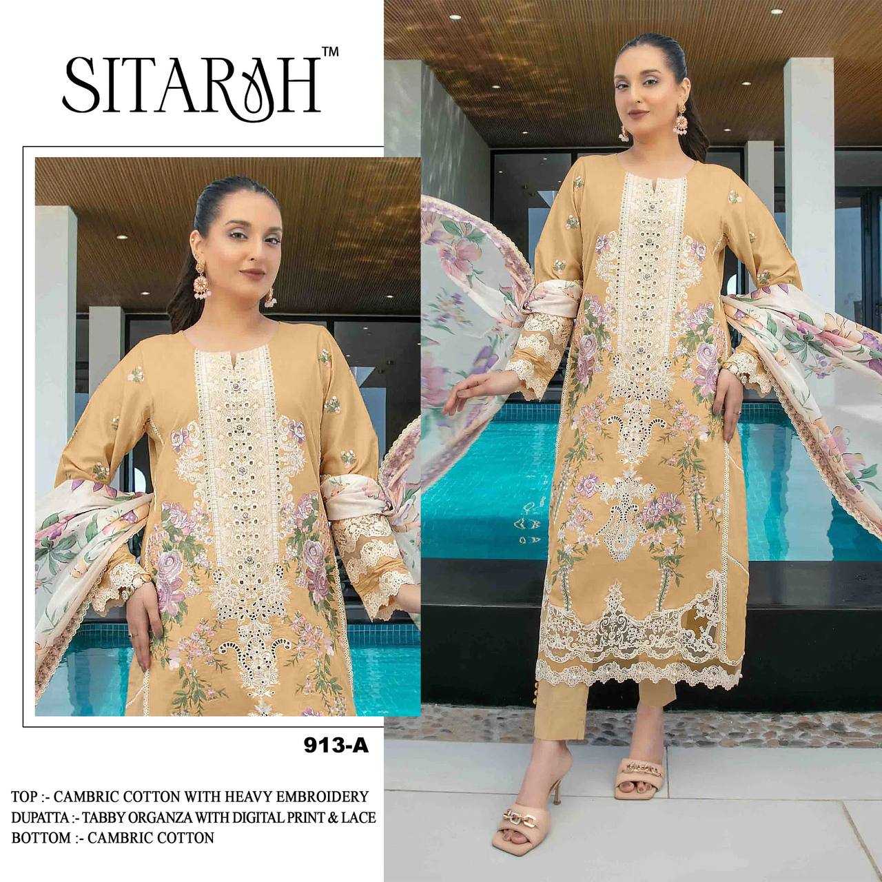 Ynf Cotton Cambric RIN131 913 Suits & Dresses Islamic Clothing Festive Collections Wholesale Pakistani Suits Cotton Suits Suit Material Manufacturer