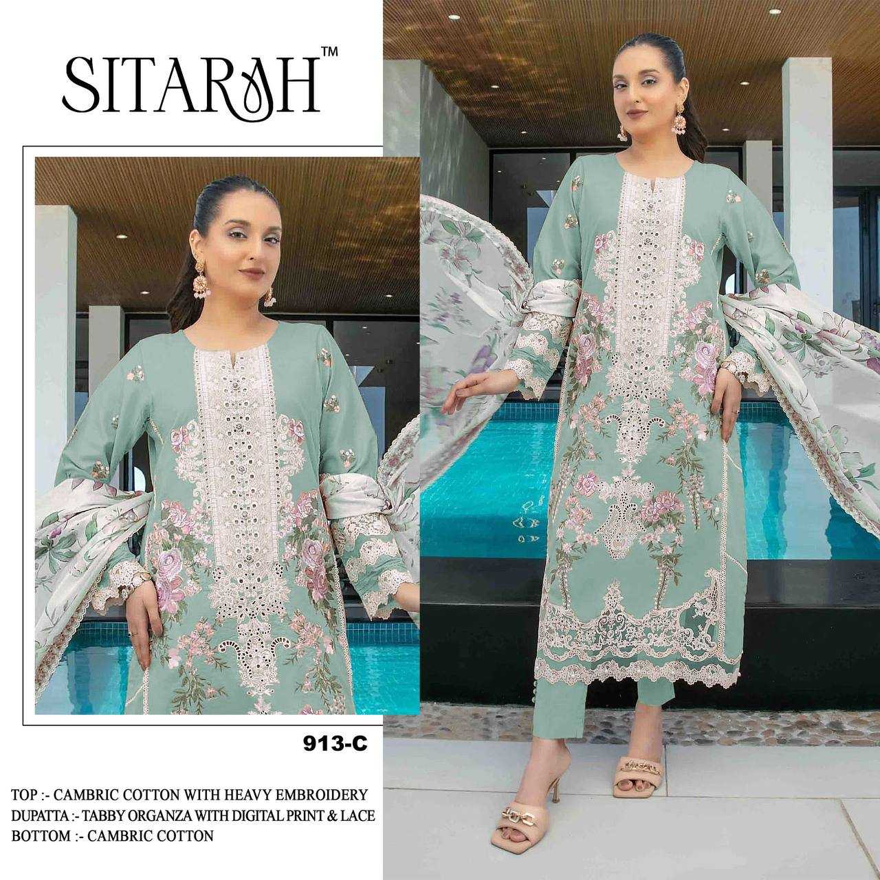 Ynf Cotton Cambric RIN131 913 Suits & Dresses Islamic Clothing Festive Collections Wholesale Pakistani Suits Cotton Suits Suit Material Manufacturer